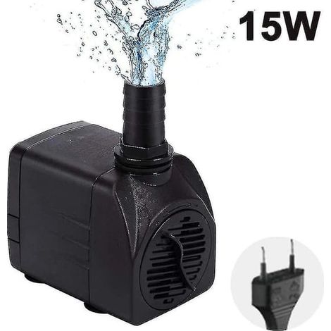 Pompe submersible, pompe à eau ultra-silencieuse avec pompe de fontaine (1/4)