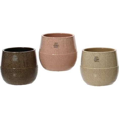 Keramikdeckel, modernes Design, 14x16 cm, rund