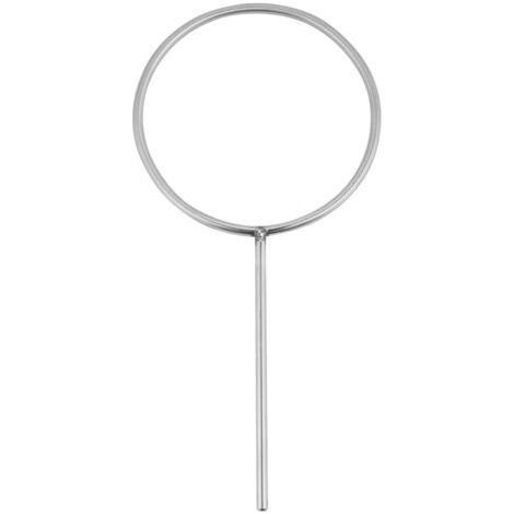 FENOPLASTICASupport annulaire fermé en acier inoxydable de laboratoire de 160 mm pour cornue (1/5)