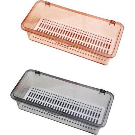 Organisateur de tiroir, rangement et organisateur transparents pour coiffeuse, B-- (1/5)
