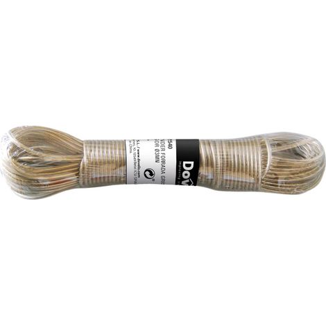 Cuerda tender forrada 20m gris GSC 2702540 (1/2)