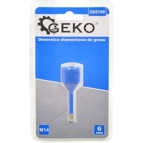 Scie cloche diamantée pour grès cérame 6 mm M14 (50) (1/2)