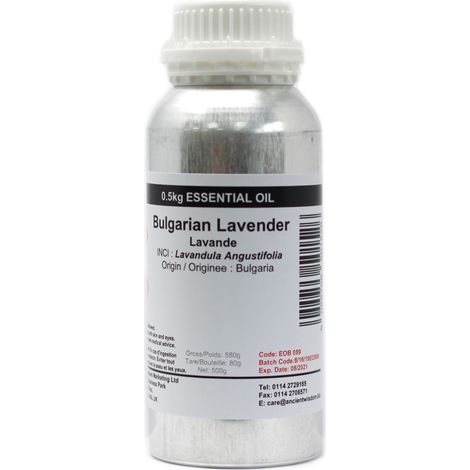 Huile Essentielle de Lavande Bulgare 0,5kg- Vendu par 1