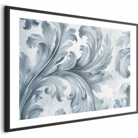 Poster – Steinornament im Barockstil (1/4)