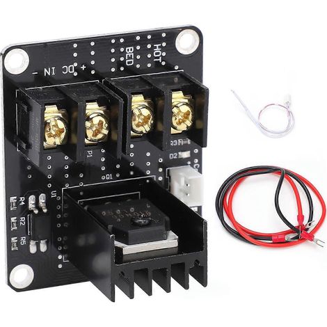 MOS-Modul-Heizbett-Hochleistungsstromlast-Erweiterungsplatine 3D-Druckerzubehör 25 A