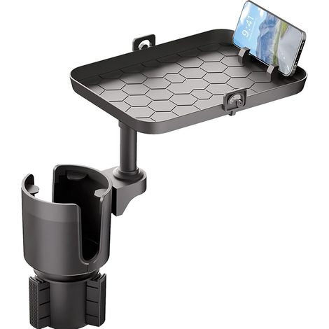 Car Cup Holder Tray, Car Food Holder Tray, Cell Phone Holder Car Tray, Cup Holder Expander Car Table, Car Food Tray, Car Eating Tray, Car Interior Accessories (1/5)