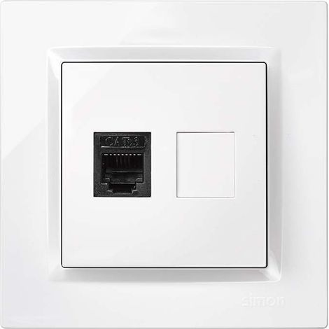 Toma telefono simon s10 blanco
