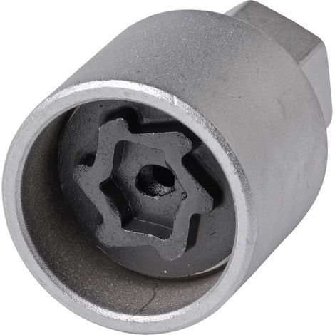 Adaptateur de démontage de verrou de jante SW-Stahl 02383L-18 I adapté pour VW I adaptateur 538 I outil de démontage pour déverrouiller le verrou de roue I outil de déverrouillage pour verrous de jant