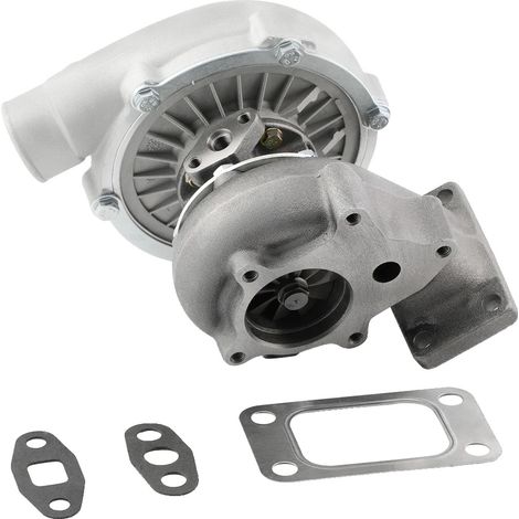 Turbochargeur, Remplacement de performance élevé, Dimensions 26x25x23 cm, Compatible avec les moteurs de 1,5L à 2,5L, Augmente la puissance jusqu'à 400+, Refroidi par huile (1/5)
