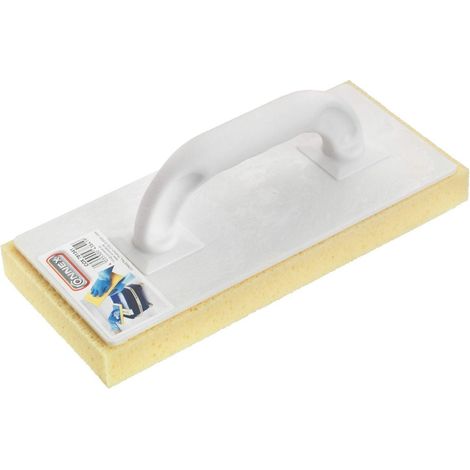 Connex Fliesenwaschbrett 14 x 31 cm Kunststoff mit Hydro-Schwammauflage gerastert Fliesenwerkzeug