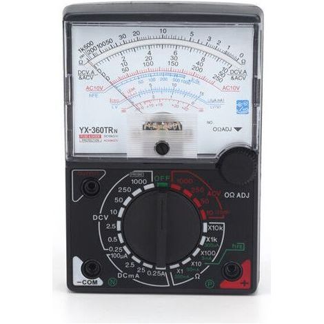 Analog Multimeter Multimeter Tester AC DC Voltmeter Ammeter Ohmmeter Analog Multimeter Voltage Current Resistance Measurement (1/4)