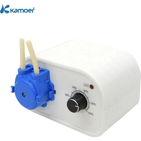 Kamoer NKCP-B08B 24V Schlauchpumpe für Aquarien, Durchfluss einstellbar 1441,5 ml/min für DIY-Aquarien