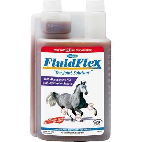 FLUID FLEX Ergänzungsfuttermittel für Pferde für das Wohlbefinden des Bewegungsapparates 950 ml