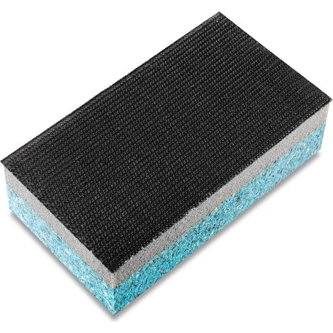 Bosch Sia siafast Klett Handschleifblock Schleifklotz 70x125x38mm weich/hart