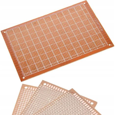 Einseitige Universal-Prototypenplatte 120 x 180 mm (1/5)