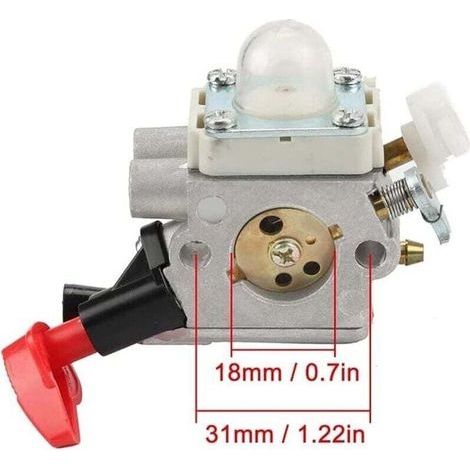 Ersatzteile für C1M-S267A FS56RC Vergaser (mit Luftfilter), kompatibel mit Stihl Rasenmähern FS40, FS50, FS56, FS70, FS70C, FC56, FS56C, FC70, HT56, HT56C, KN56, KM56 und KM56C: 4144 1 (1/3)