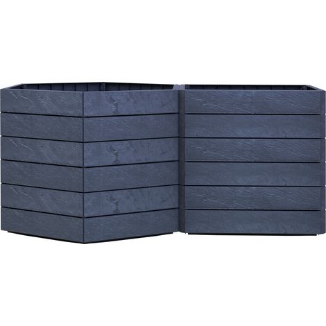 GARANTIA ERGO VARIO 3 bancal elevado Stone, incl. sistema de ahorro de agua FLORA (1/5)