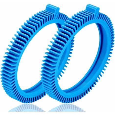 LaBlanc - Kit di pneumatici blu serie 896584000-143 da 2 pezzi con ruote di compressione Super, per pulitori per piscine 2X, 4X, per Phoenix, adatto per pulitori per piscine Hayward Phoenix