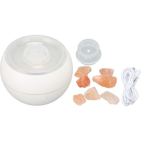 Brumeur parfumée à flamme lumineuse, diffuseur d'huiles essentielles à ultrasons haute fréquence, humidificateur décoratif multicolore avec lumière nocturne. (1/5)