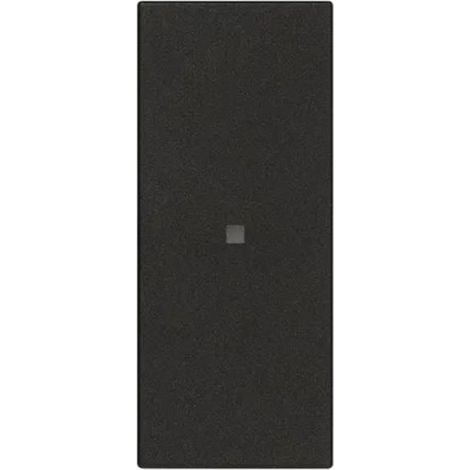 VIMAR 30000A.G - Interruttore 1P 10AX assiale nero - Linea