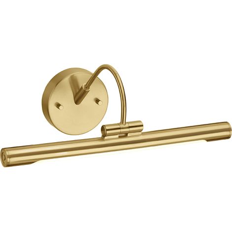 Applique Contemporanea Alton Acciaio Ottone Spazzolato Led 6W 3000K 318Lm (1/4)