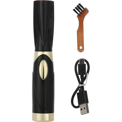Recourbe-cils électrique chauffant, cils longs durée, outil maquillage noir (1/5)