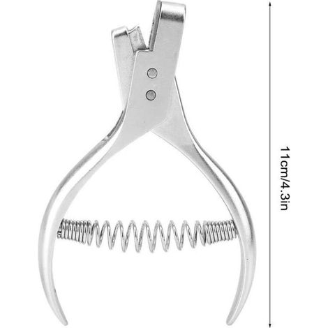 Pinces à Poinçonner Pinces à Éprouver avec Outils de Levée de Ressort Coudre des Outils à Main pour les Patrons de Vêtements (1/4)