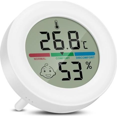 Innenraum Digitales Thermometer Hygrometer Tragbar mit Komfortanzeige und Ständer
