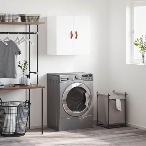 vidaXL Wall Cabinet White 60x31x60 cm Engineered Wood (1/5)
