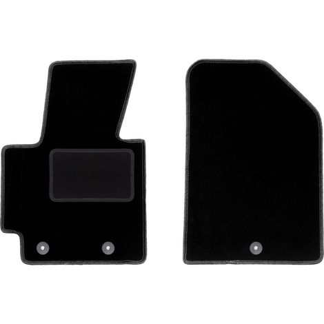 Tapis avant noirs pour : Kia Soul II monospace (2013-) (1/5)
