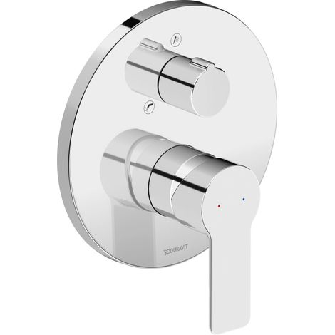 Duravit D-Code Mitigeur monocommandé pour bain encastré chrome