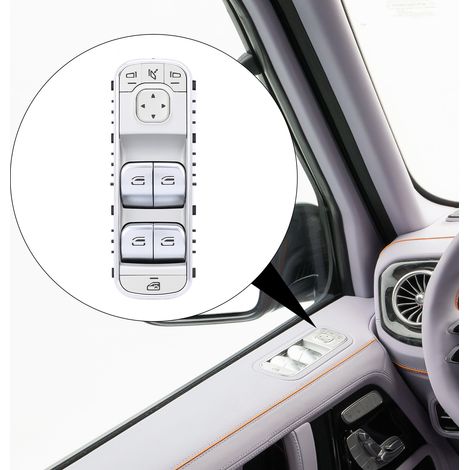 Interruttore alzacristalli elettrico lato guidatore - Leva alzacristalli 1679054501 per Classe G/Classe GLE (2018-2023) (1/5)