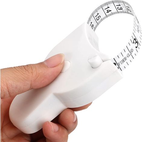 1 Pack de ruban à mesurer pour le corps, couture sur mesure, ruban souple extensible de 150 cm (60 pouces), utilisé pour mesurer le corps : taille, hanches, bras, etc. (1/2)
