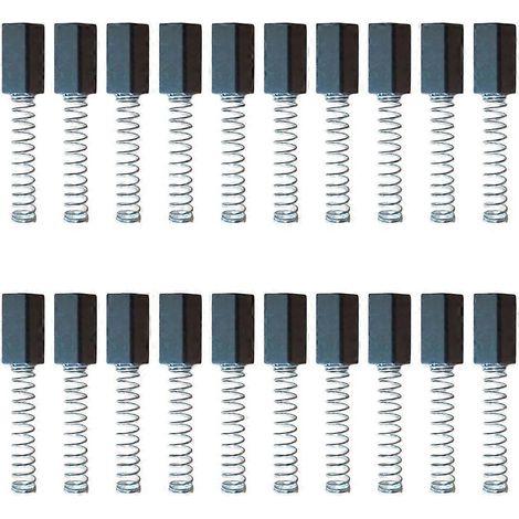 Lot de 10 balais de charbon pour machine à coudre 5x5x12mm 250W (1/5)