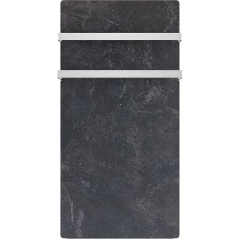 Sèche-serviettes Valderoma Lithea Connect 700 W 51x101cm Natura Noir (1/5)