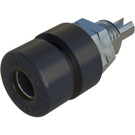 Hirschmann Test & Measurement BIL 30  sw Laborbuchse Buchse, Einbau vertikal Stift-Ø: 4 mm Schwarz 1