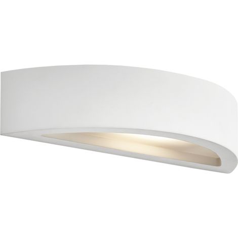 David Applique Murale En Plâtre À Double Émission Pour Intérieur, Connexion R7S117, Puissance 80W, Couleur Blanche À Peindre, Degré Ip20 - Groupe Rossini (1/2)