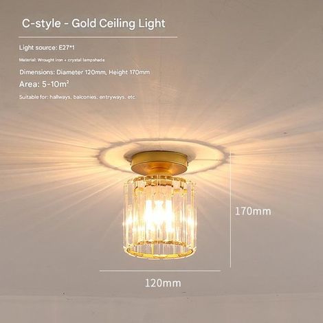 Lámpara de techo LED para sala de estar y dormitorio: moderna lámpara colgante decorativa redonda/cuadrada，estilo G (negro) (1/5)