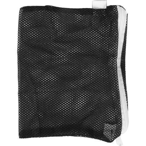 Sacs filtrants pour Aquarium, 10 pièces, sac en maille de Nylon pour réservoir de poisson avec fermeture éclair (15x20cm noir) (1/5)