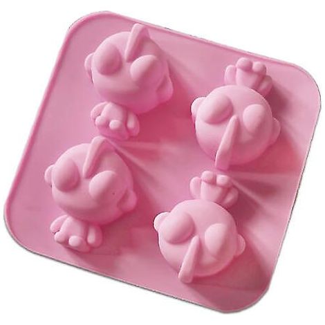 Moule en silicone Ultraman et Superman pour chocolat et glaçons, idéal pour les gâteaux, la cuisson vapeur, l'aromathérapie et la fabrication de fromage, avec 4 cavités. (1/5)