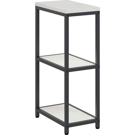 Maison Exclusive - Stoccaggio in cucina HATTEM Bianco 30 x 50 x 92 cm Acciaio