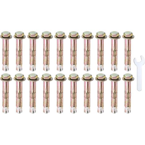 20pcs Boulon D'Expansion Hexagonal M6x40mm Boulons D'Expansion (1/5)