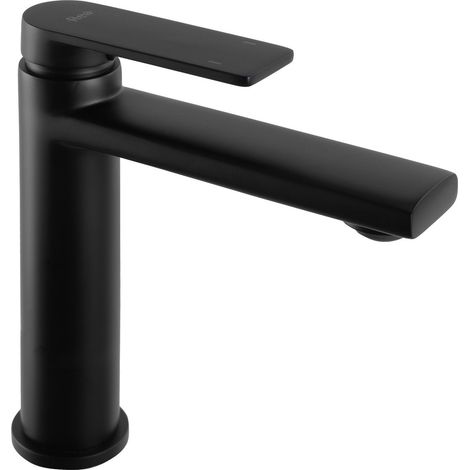 Basin Faucet REA Verso Black Low