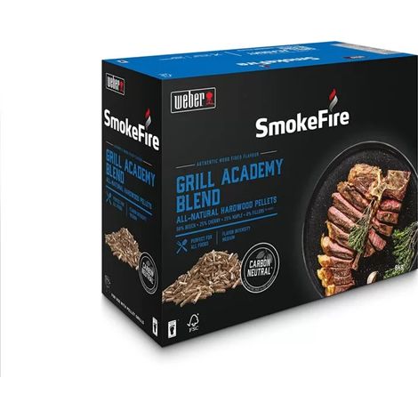 Pellet Weber Grill Academy Blend 100% legno (1/8)