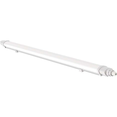 V-TAC VT-80120 Plafoniera LED 36W linkabile tubo impermeabile L-Series 120cm 6400K IP65 - 23084