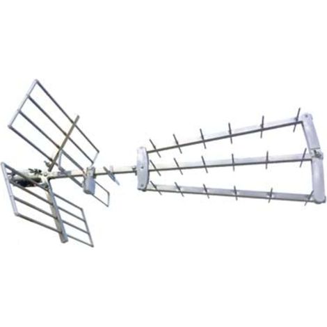 ANTENNA DIGITALE TERRESTRE BANDA UHF GALAXY - ALLUMINIO GUADAGNO DB 12/15 20 ELEMENTI - 1 pezzo