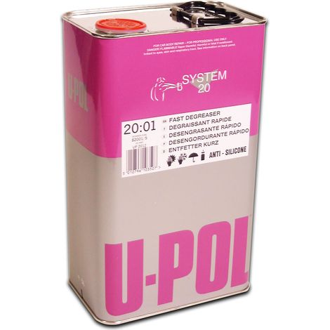 UPOL - Dégraissant rapide - Bidon de 5 litres - S2001/5 - Ce produit de marque UPOL est neuf.