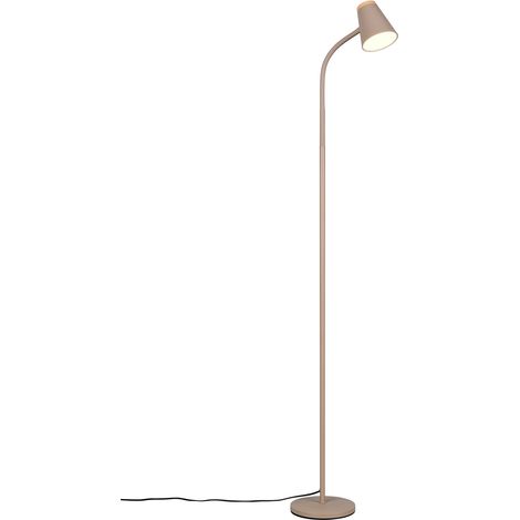 Lampada da terra LED, beige, H 145 cm, Pongo (1/5)