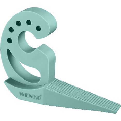 Wenko Multi-STOP fermaporta menta - Salvadita, TPR, 11.8 x 7.7 x 2.5 cm, Verde menta (1/5)
