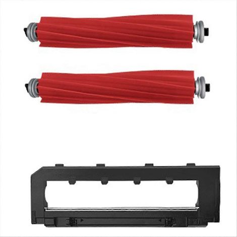 Accessoires compatibles avec les aspirateurs robots Roborock : couvercle de brosse principale et accessoires de rechange. (1/5)
